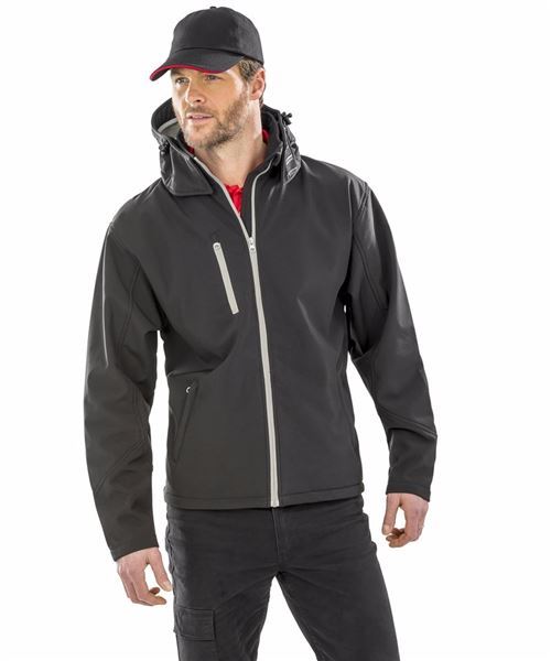 Core TX performance hooded softshell jacket